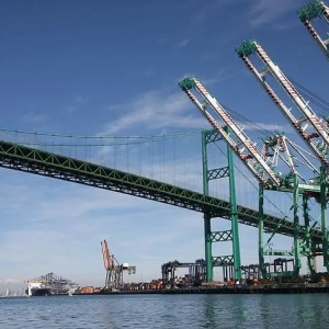 美国洛杉矶和长滩港两个重要港口遭遇关停